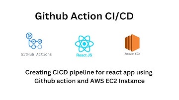 Github Action cicd pipeline for React app  | AWS EC2 | Nginx | #reactjs #githubactions #aws