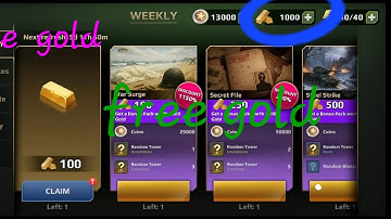 Free Gold #No update game Buy archery  WWll Defense: RTS Army TD game (mobile)#shorts #gameplay