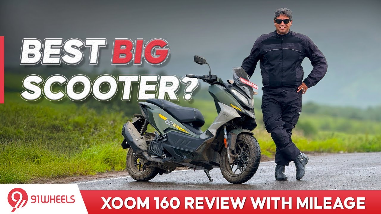 India’s best moto-scooter ridden + mileage test of the Hero Xoom 160