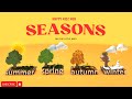Four Seasons for Kids I English Educational video I Learn and Experience I Toddlers and Preschoolers