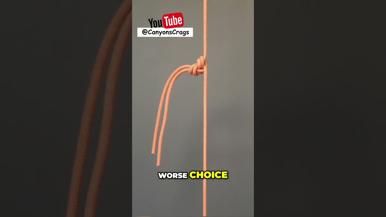 Knots for Safety: Flat Overhand Knot - the European Knot of Death