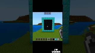 Minecraft Diamond Portal #minecraft #building #build #learn #hacks #portal #diamond #hack #gaming
