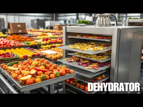 Ultimate Fruits & Vegetable Dehydrator   SS Engineers #VegetableDehydrator - video from Ssengrindia