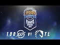 100 vs. TL  | NA LCS Spring Playoffs | Finals Game 1 | 100 Thieves vs. Team Liquid (2018)