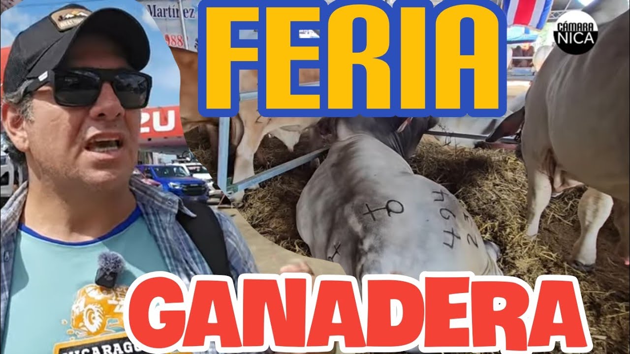 ESTO ES LO QUE VI EN LA FERIA GANADERA Managua 2025