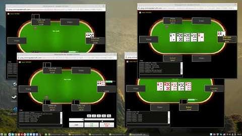 Poker Development #7 - Web Client Demo