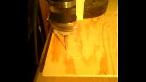 CNC Router G code process and Cut out 2