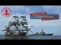 Arrivée aux USA : rencontre entre L'Hermione et l'USS Mitscher