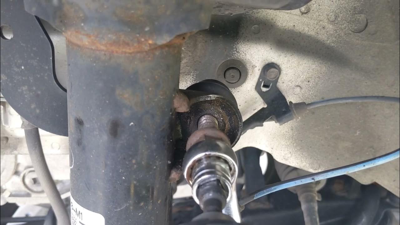 how to change sway bar links and bushings. - YouTube