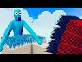 100x ICE ZOMBIE + 1x GIANT vs 1x EVERY GOD Totally Accurate Battle Simulator TABS