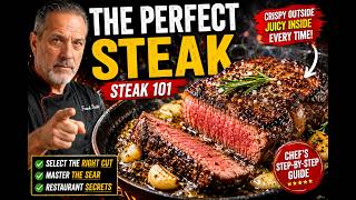 The Secret To Cooking Restaurant Quality Steak At Home Better Than A Steakhouse!