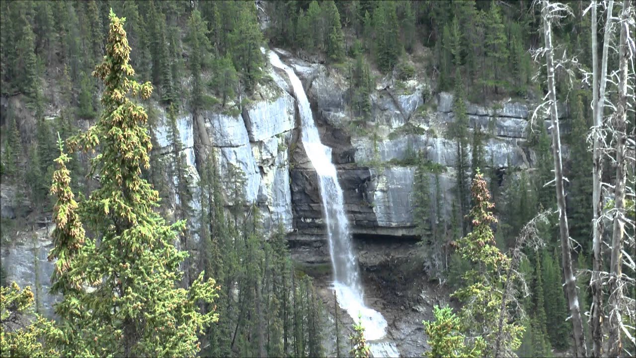 Bridal Veil Falls, Icefields Parkway, Banff National Park, AB, Canada