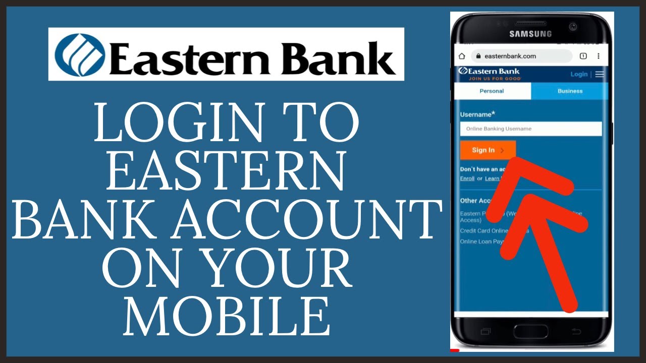 How to Login Eastern Bank Mobile Banking Account Eastern Bank Login