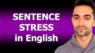 English Intonation Rules: SENTENCE STRESS | CONTENT Words vs FUNCTION Words