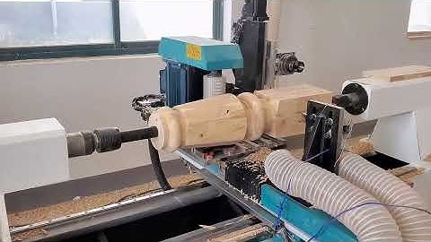 3 4  5 axis CNC wood lathe