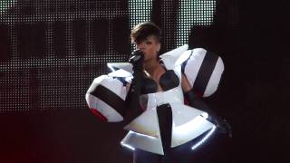 Rihanna - Umbrella clip in Antwerp, Belgium @ GelredomeXS