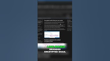 Revoke Encrypted Emails: Advanced Message Encryption Explained #shorts