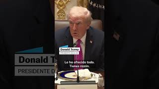 DONALD TRUMP dice que MADURO &quot;no quiere joder con Estados Unidos&quot; | EL PAÍS