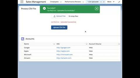LWC CSV File Uploader and Create Records