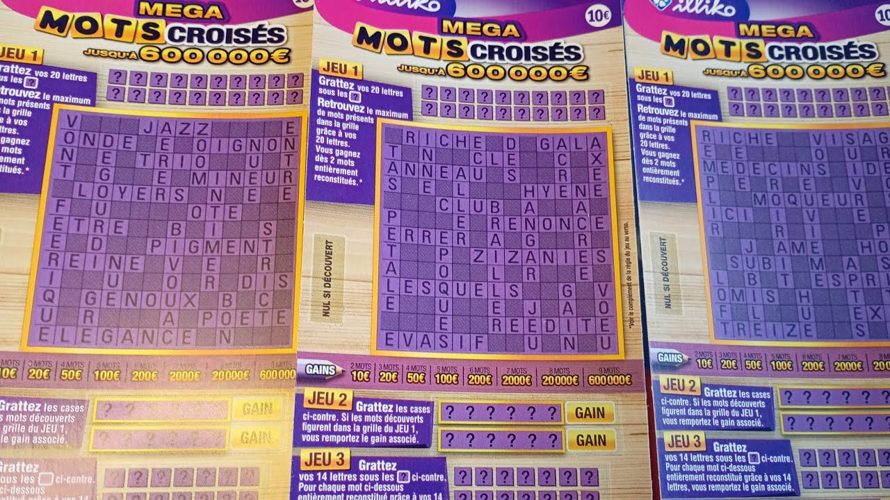 Beau ticket qui fait plaisir | Tickets illiko FDJ ~612~