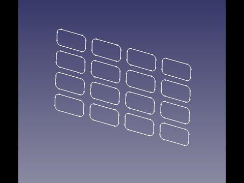FreeCad Массив