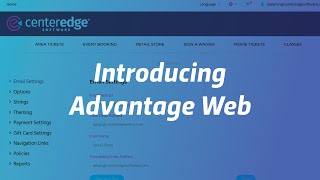 CenterEdge Advantage Web