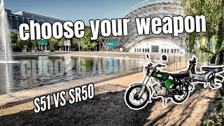 Simson Roller SR50 oder doch das Kult Moped S51 🤔 | Teil 3 vom Ostmoped Test
