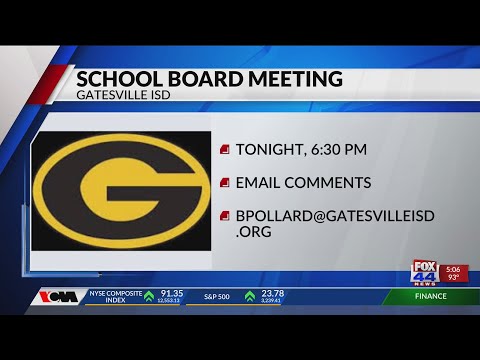 Gatesville ISD to discuss back-to-school plans