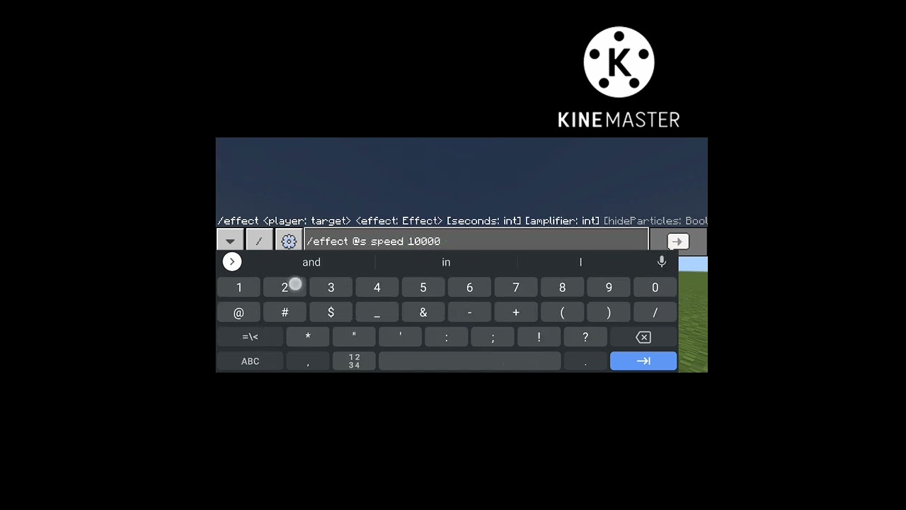 Minecraft how to get 1000 Speed 