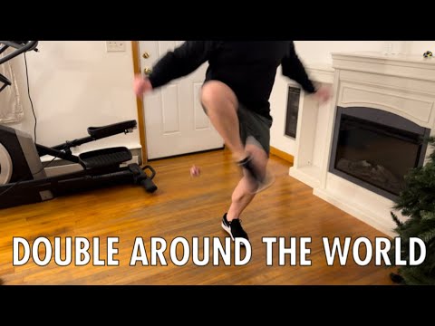 Sack Tricks Learning Double around the world with a hacky sack. New footbag trick ...