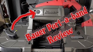 My New Favorite Tool!! -- Bauer Port-a-band Saw Review