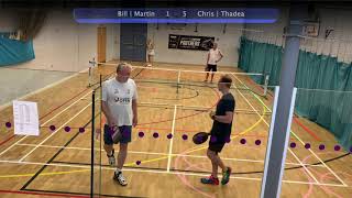 5.9.20 Thaddea Lock & Chris Mitchell vs Bill Evans & Martin Brooker