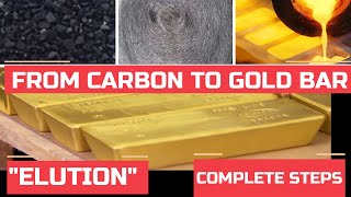 Gold Elution Complete Processes Hatua Za Kuchenjua Dhahabu Elution