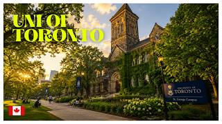 Beautiful University of Toronto 🇨🇦 Canada's No 1 University - 4K Tour