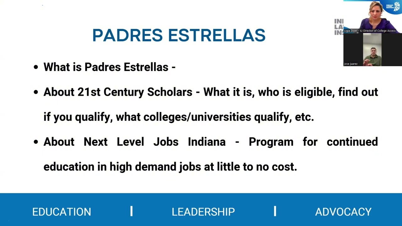Padres Estrellas and Next Level Jobs Indiana 2