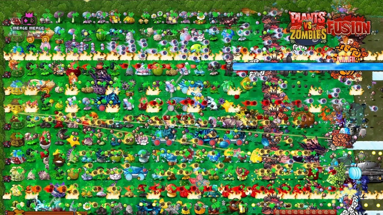 PvZ Fusion - Guarana Edition : Larg Map - Gameplay  67