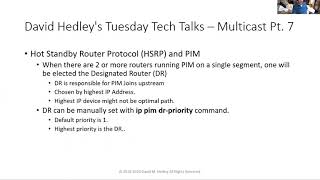 Learning Multicast Part 7-1 Putting it all together