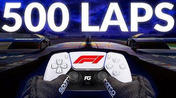 I Drove 500 Laps In COCKPIT CAMERA On F1 25