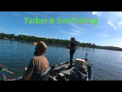 Father & Son Bass Fishing