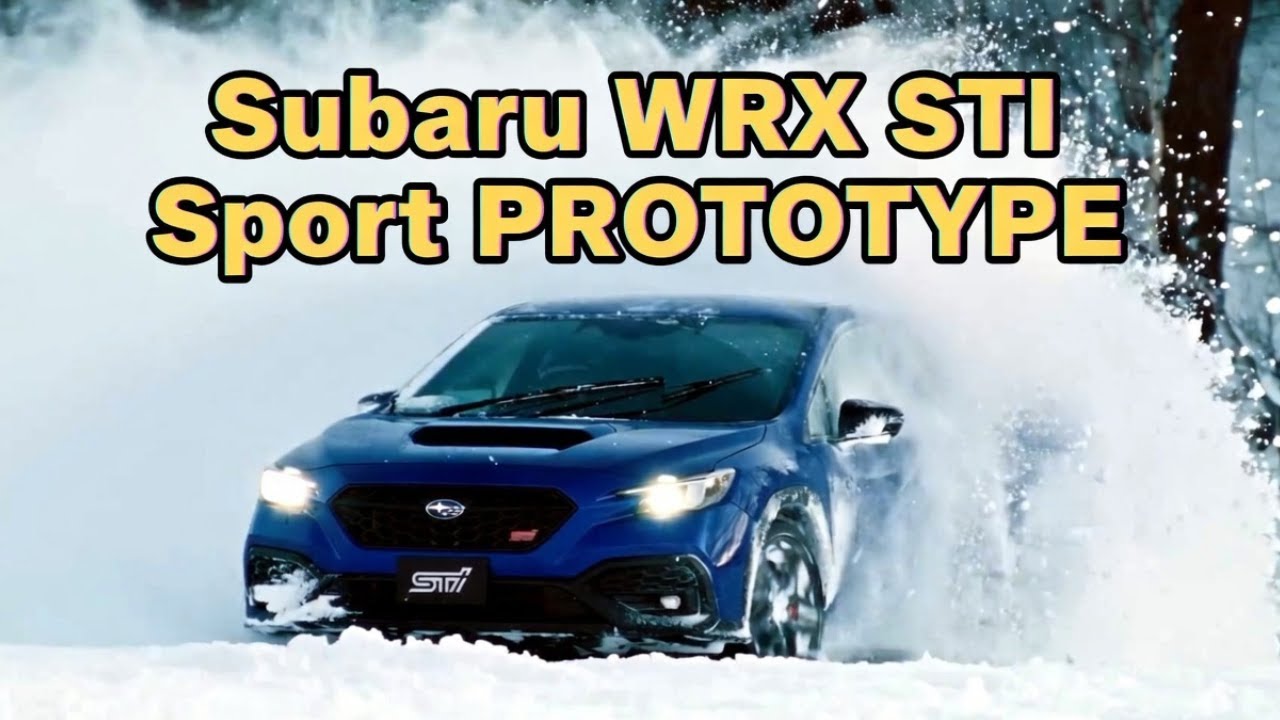 World Premiere: New Subaru WRX STI Sport PROTOTYPE
