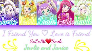 I Friend You ♡ Love is Friend • SoLaMi❤Smile, Jewlie and Janice • Full Lyrics