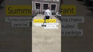 #advocate #bhiwandicourt #bombayhighcourt #CourtVlog #Summons #Warrant  #legal awareness #IndianLaw