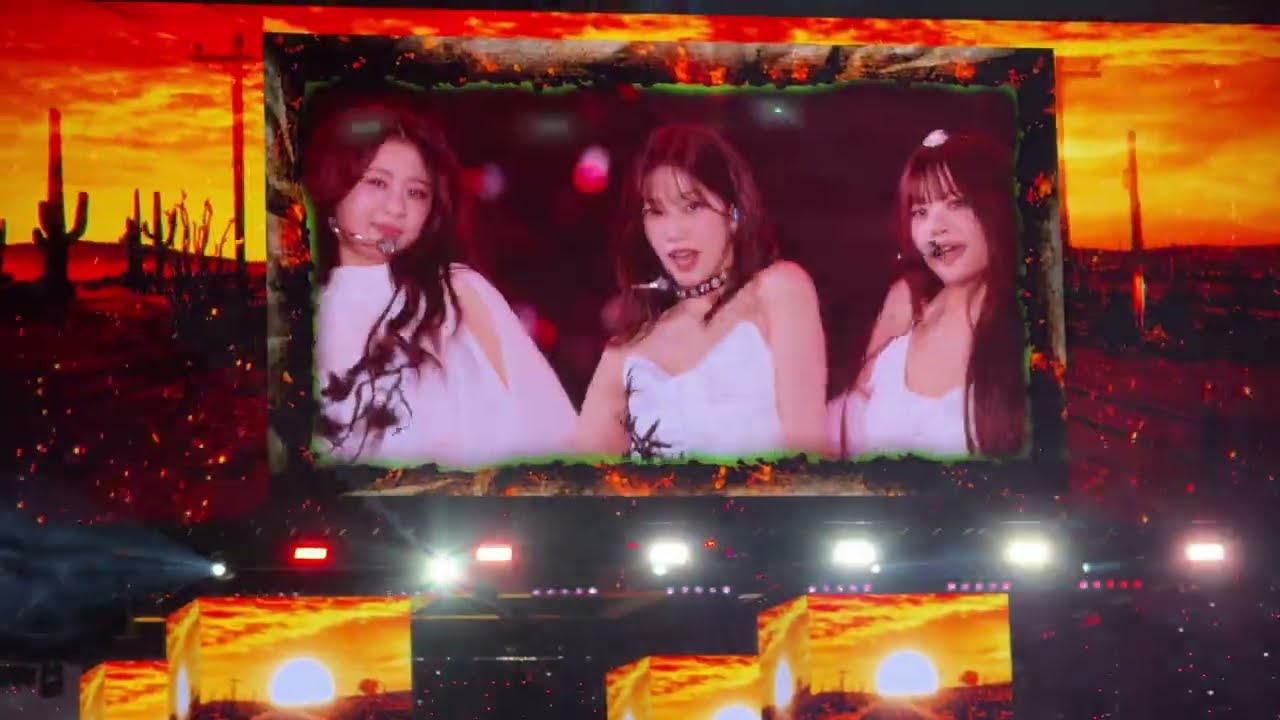 LE SSERAFIM - Born Fire + Ash + HOT (251206_ 2025 Asia Artist