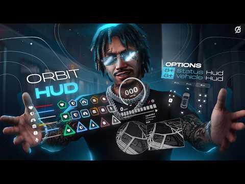 Orbit HUD | Fully Customizable HUD & Vehicle System for FiveM | [ESX, QBOX, QBCORE] | Orbit Scripts