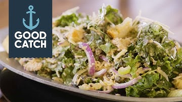 GOOD CATCH Plant-Based Tuna & Kale Caesar Salad 1min Recipe Video