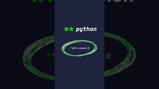 Stop Writing Repetitive Python Code ⚡ Use ** Instead! | #pythontutorial Net Worth