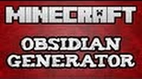 Minecraft Redstone Tutorial - Obsidian Generator 1.7.2 w/ Covert_Assasin