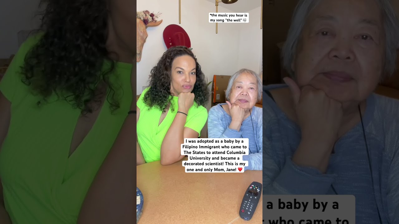 Adopted By A Filipina Immigrant Adoption Motherdaughter Transracialadoption