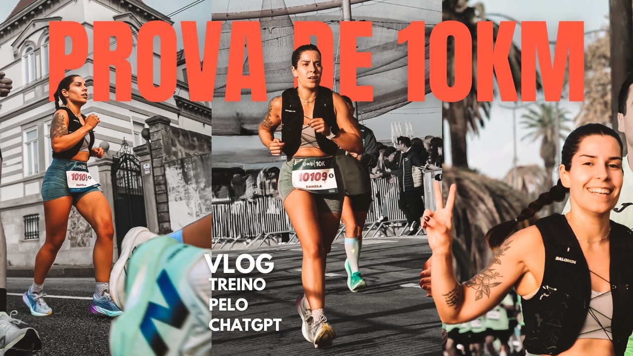 tentei correr 10 km sub-50min | o treinador foi o ChatGPT | diário de uma atleta mediana