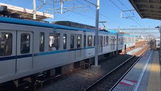 東京メトロ東西線原木中山駅15000系15107F編成通過。